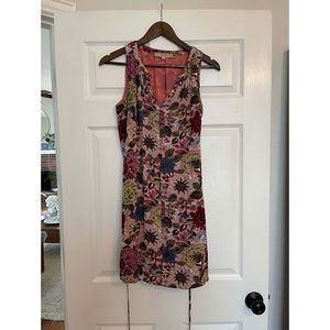 Loft | Sleeveless Floral Dress